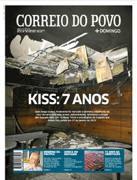 Capa do jornal Correio do Povo 26/01/2020
