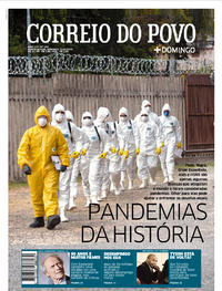 Capa do jornal Correio do Povo 31/05/2020