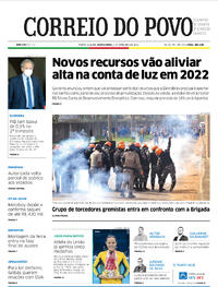 Capa do jornal Correio do Povo 02/09/2021