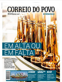 Capa do jornal Correio do Povo 03/01/2021