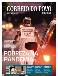 Capa do jornal Correio do Povo 04/04/2021