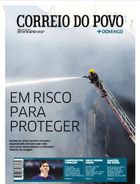 Capa do jornal Correio do Povo 07/08/2021