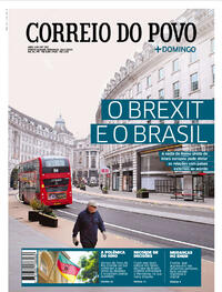 Capa do jornal Correio do Povo 10/01/2021