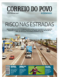 Capa do jornal Correio do Povo 14/02/2021