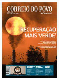 Capa do jornal Correio do Povo 14/03/2021