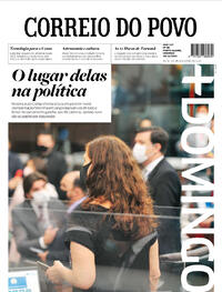 Capa do jornal Correio do Povo 18/12/2021