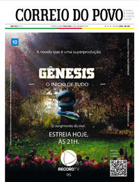 Capa do jornal Correio do Povo 19/01/2021