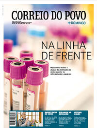 Capa do jornal Correio do Povo 23/05/2021