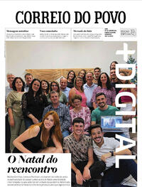Capa do jornal Correio do Povo 26/12/2021