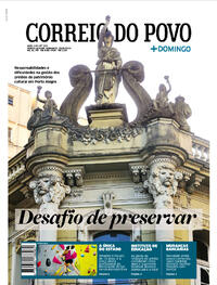 Capa do jornal Correio do Povo 28/08/2021