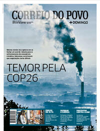 Capa do jornal Correio do Povo 30/10/2021