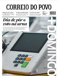 Capa do jornal Correio do Povo 01/10/2022