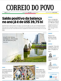 Capa do jornal Correio do Povo 02/08/2022