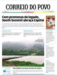 Capa do jornal Correio do Povo 03/05/2022