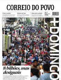 Capa do jornal Correio do Povo 03/12/2022
