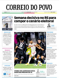 Capa do jornal Correio do Povo 06/06/2022