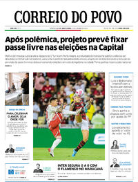 Capa do jornal Correio do Povo 06/10/2022