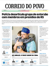 Capa do jornal Correio do Povo 07/10/2022