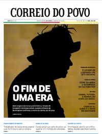 Capa do jornal Correio do Povo 09/09/2022