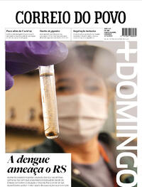 Capa do jornal Correio do Povo 16/04/2022