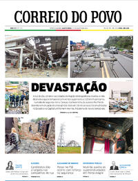 Capa do jornal Correio do Povo 17/08/2022