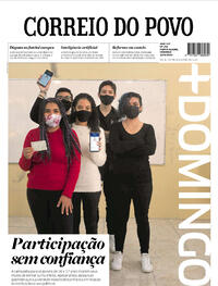Capa do jornal Correio do Povo 21/05/2022