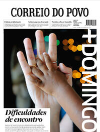 Capa do jornal Correio do Povo 22/01/2022