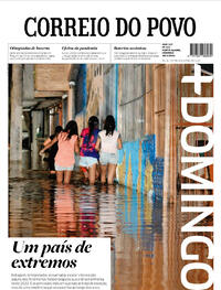 Capa do jornal Correio do Povo 29/01/2022