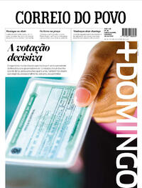Capa do jornal Correio do Povo 29/10/2022