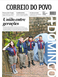 Capa do jornal Correio do Povo 30/07/2022
