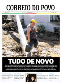 Capa do jornal Correio do Povo 20/11/2023