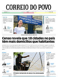 Capa do jornal Correio do Povo 03/02/2024