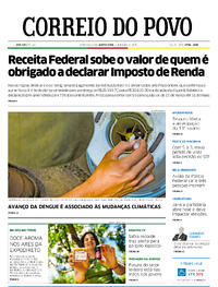 Capa do jornal Correio do Povo 07/03/2024