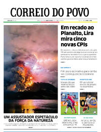 Capa do jornal Correio do Povo 18/04/2024