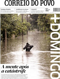 Capa do jornal Correio do Povo 25/05/2024