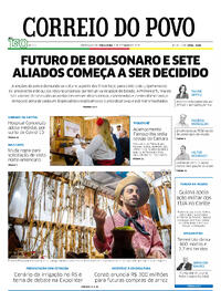 Capa do jornal Correio do Povo 02/09/2025