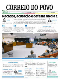 Capa do jornal Correio do Povo 03/09/2025