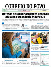 Capa do jornal Correio do Povo 04/09/2025