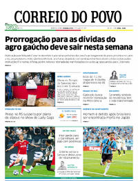 Capa do jornal Correio do Povo 05/05/2025