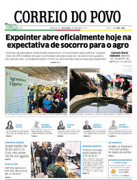 Capa do jornal Correio do Povo 05/09/2025