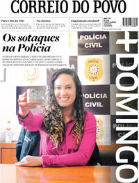 Capa do jornal Correio do Povo 09/08/2025