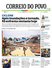 Capa do jornal Correio do Povo 10/12/2025