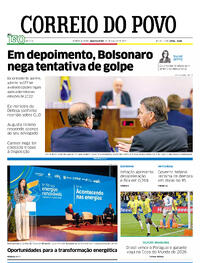 Capa do jornal Correio do Povo 11/06/2025