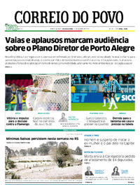 Capa do jornal Correio do Povo 11/08/2025