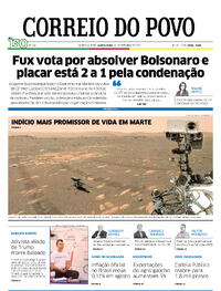 Capa do jornal Correio do Povo 11/09/2025