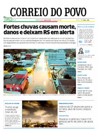 Capa do jornal Correio do Povo 18/06/2025