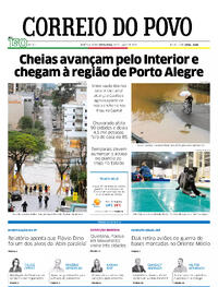 Capa do jornal Correio do Povo 20/06/2025