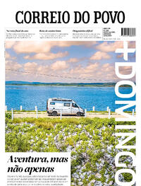 Capa do jornal Correio do Povo 23/08/2025