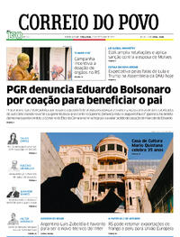 Capa do jornal Correio do Povo 23/09/2025