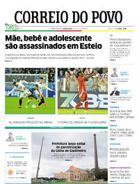 Capa do jornal Correio do Povo 24/07/2025